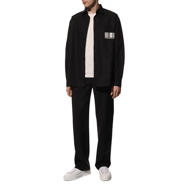 фото Хлопковая рубашка vtmnts