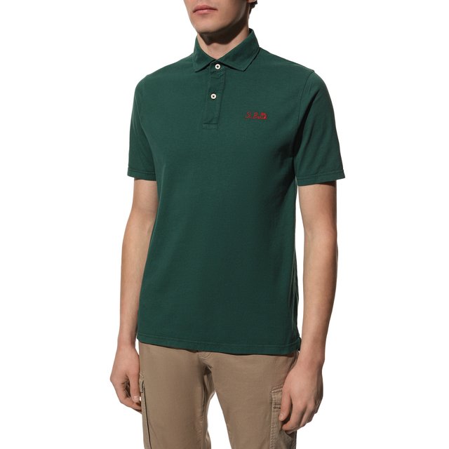 фото Хлопковое поло mc2 saint barth