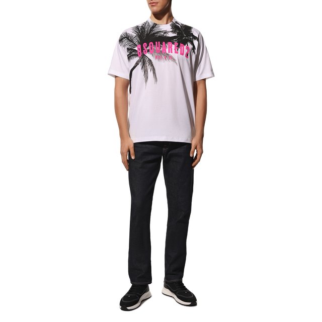 фото Хлопковая футболка dsquared2