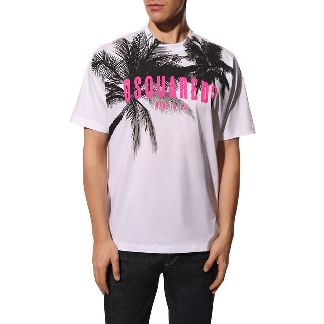 фото Хлопковая футболка dsquared2