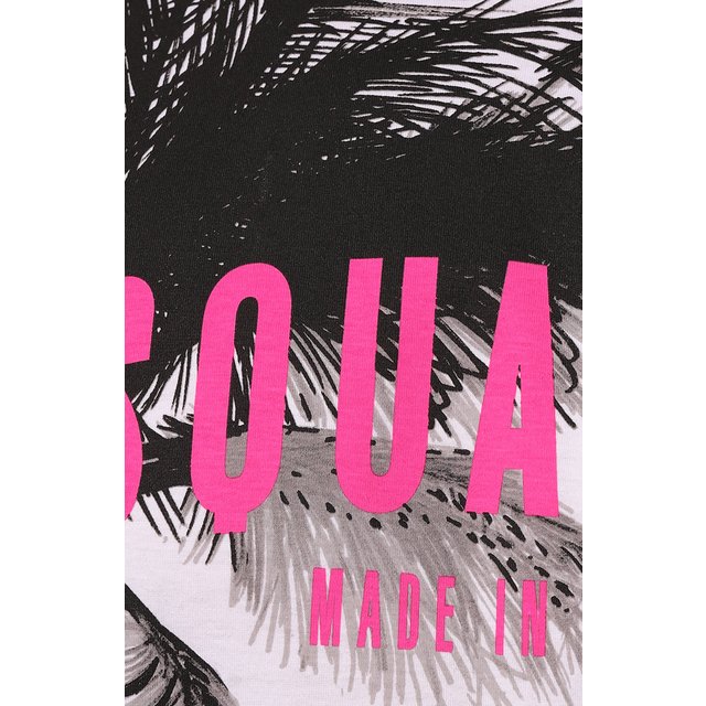 фото Хлопковая футболка dsquared2