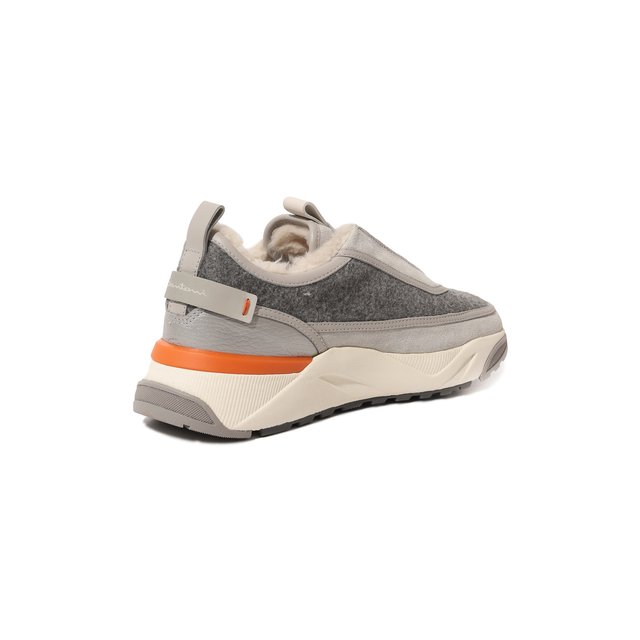 фото Комбинированные кроссовки santoni