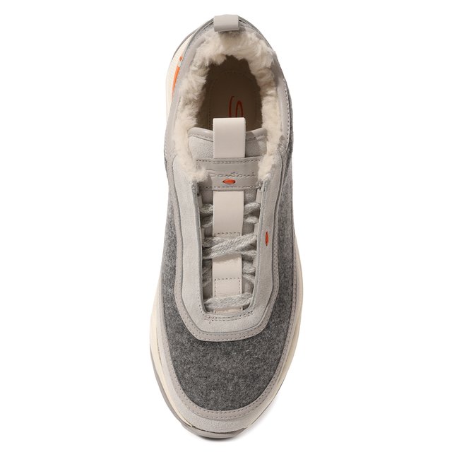 фото Комбинированные кроссовки santoni