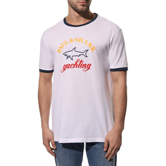фото Хлопковая футболка paul&shark