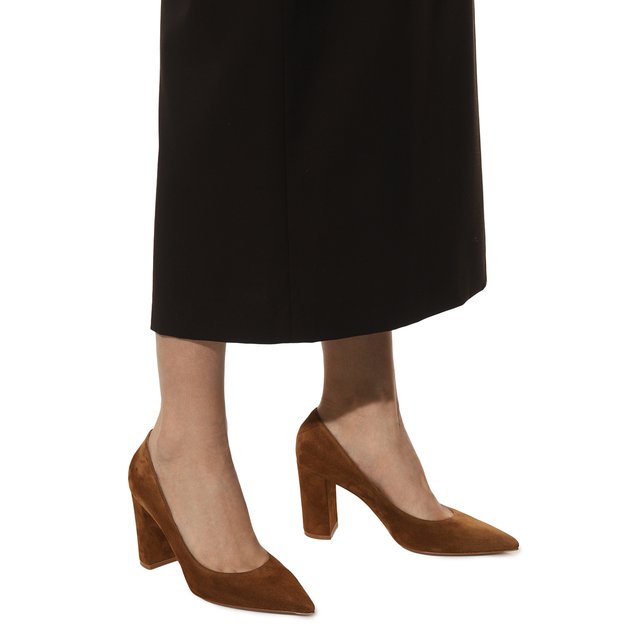 фото Замшевые туфли piper 85 gianvito rossi