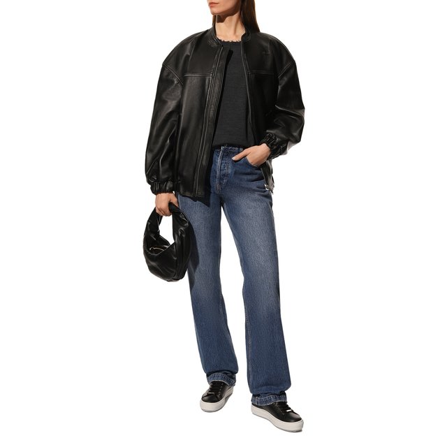 фото Кожаные кеды lotta nude of scandinavia