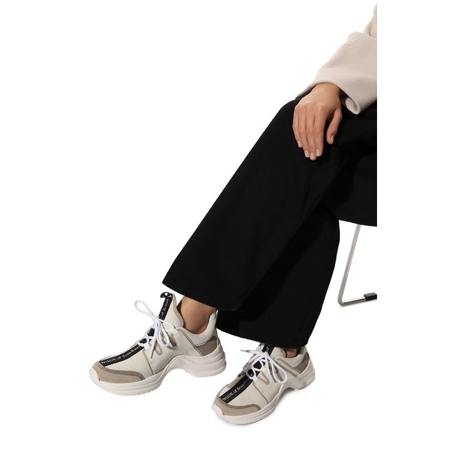 фото Замшевые кроссовки nude of scandinavia