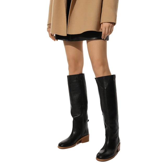 фото Кожаные сапоги nude of scandinavia