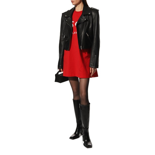 фото Хлопковое платье msgm