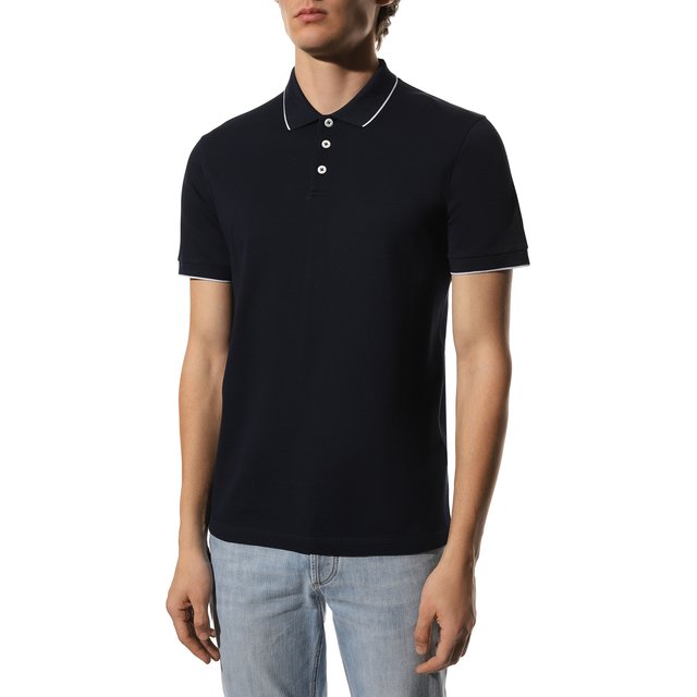 фото Хлопковое поло giorgio armani