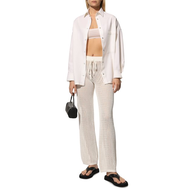 фото Хлопковые брюки erika cavallini