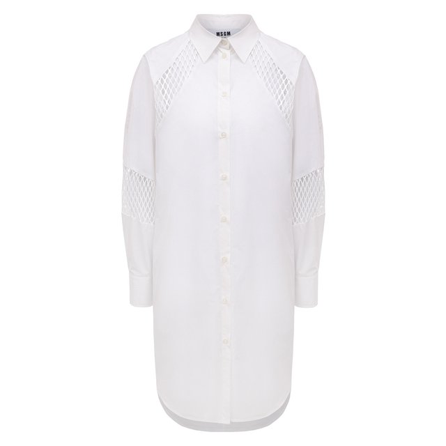 фото Хлопковое платье msgm