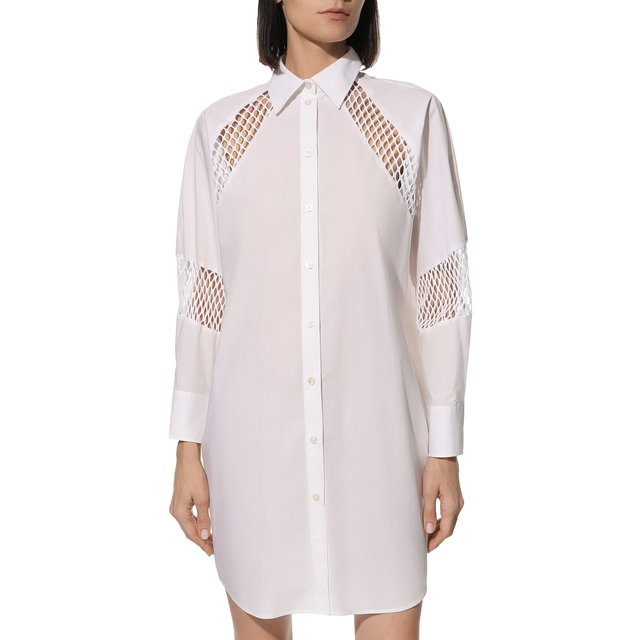 фото Хлопковое платье msgm