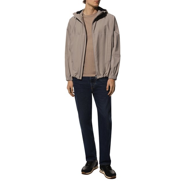 фото Кожаные кроссовки boss