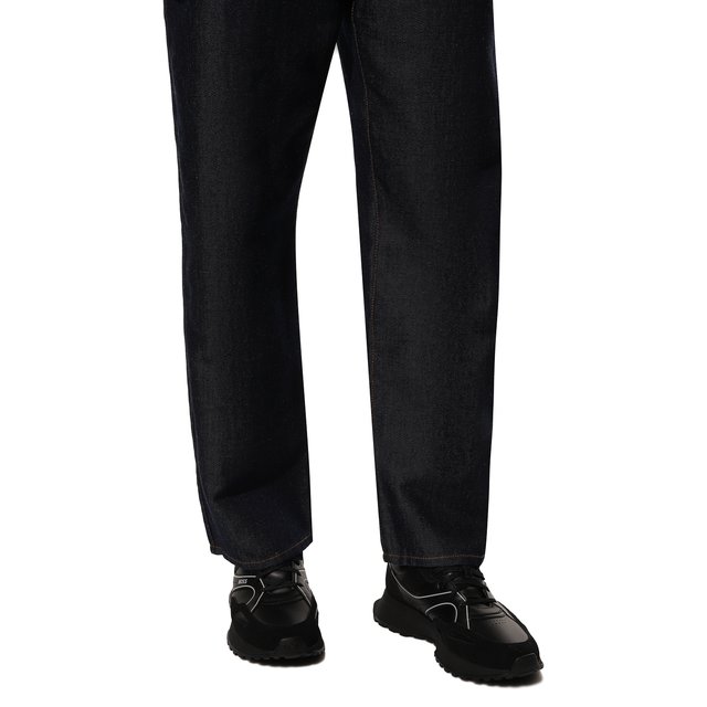 фото Кожаные кроссовки boss