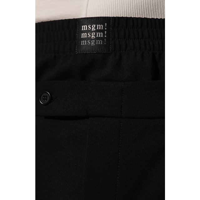 фото Шерстяные брюки msgm