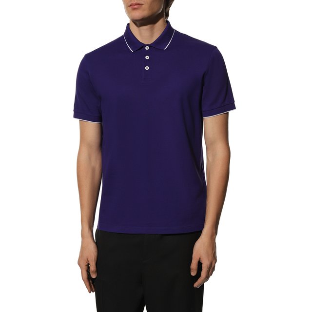 фото Хлопковое поло giorgio armani