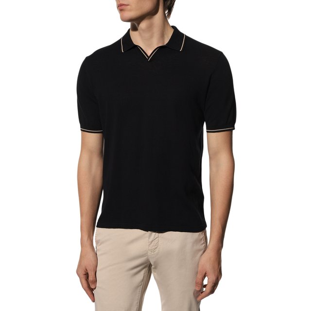 фото Хлопковое поло van laack