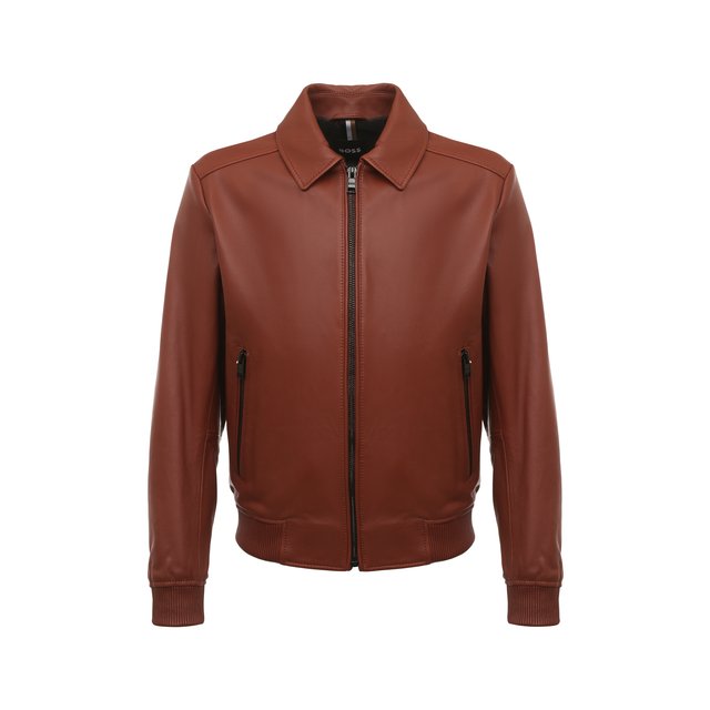 фото Кожаная куртка boss