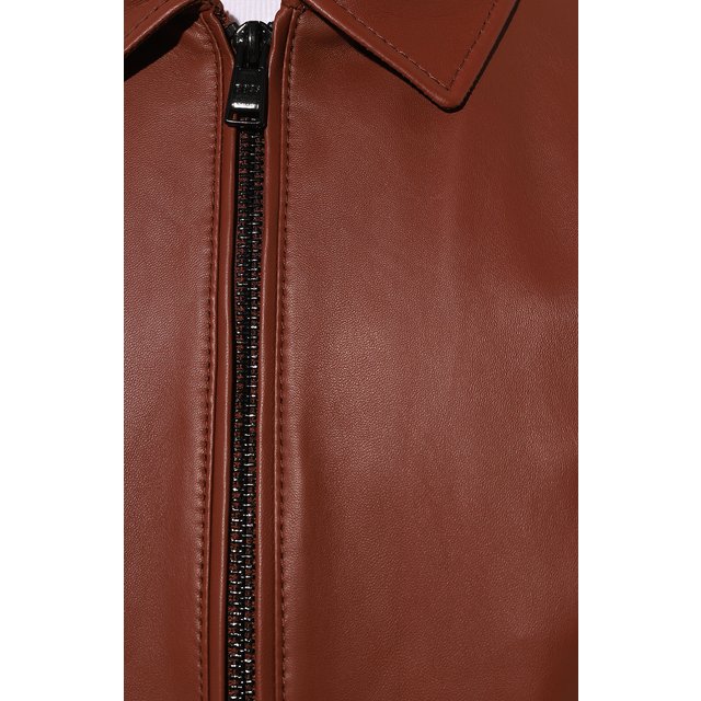 фото Кожаная куртка boss