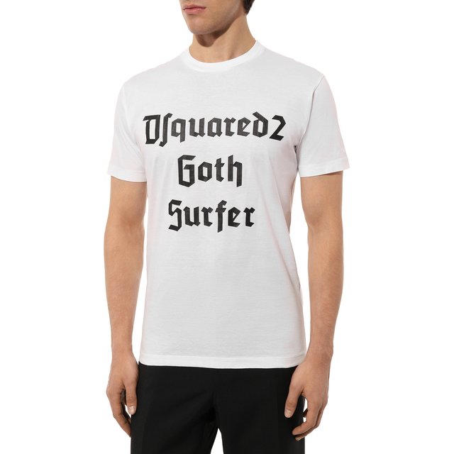 фото Хлопковая футболка dsquared2
