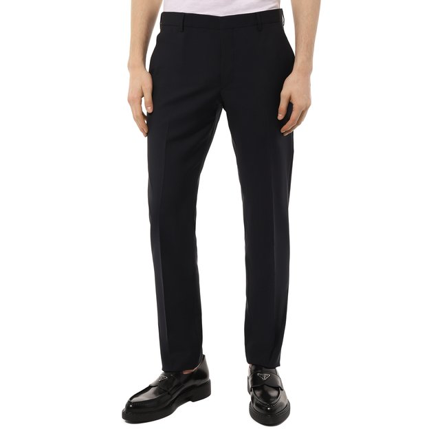 фото Брюки из шерсти и мохера prada