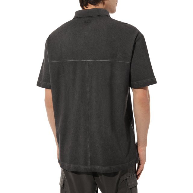 фото Хлопковое поло boss