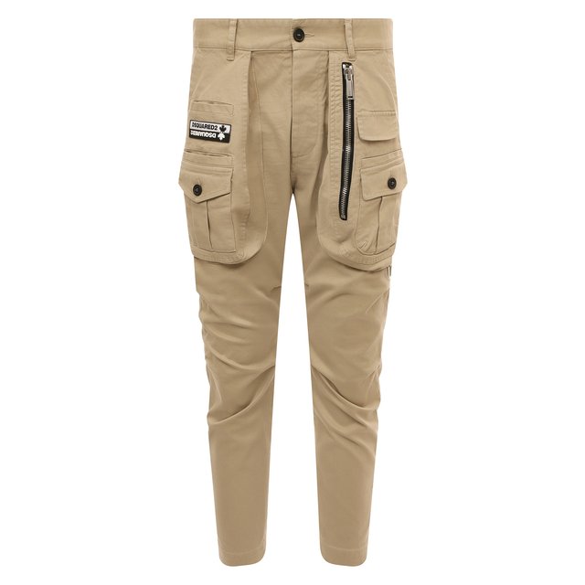 фото Хлопковые брюки-карго dsquared2
