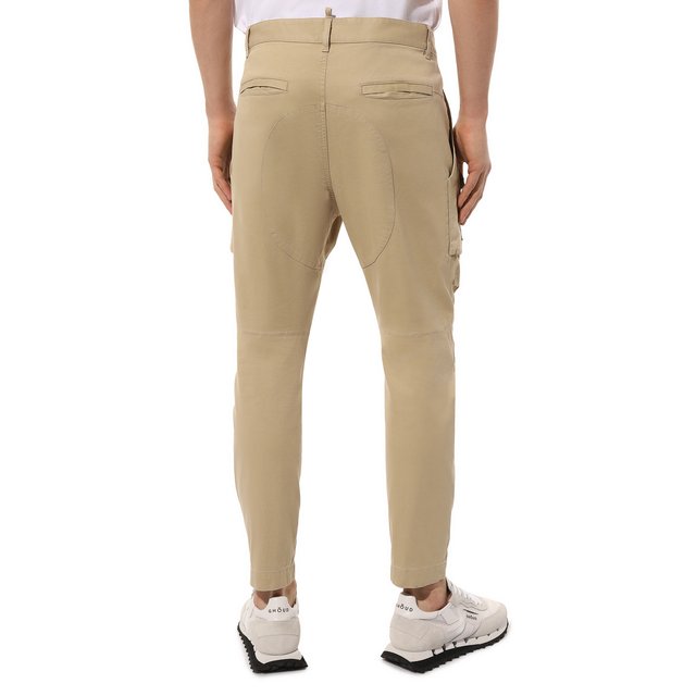 фото Хлопковые брюки-карго dsquared2