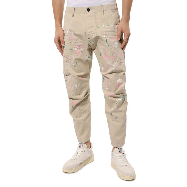 фото Хлопковые брюки dsquared2