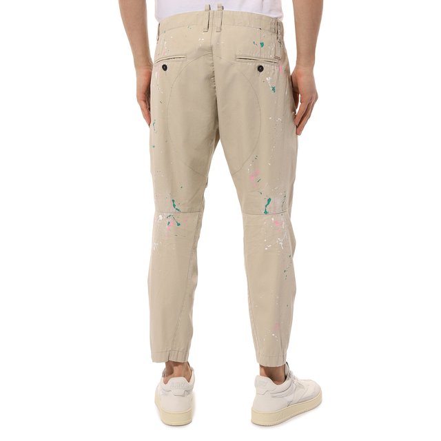 фото Хлопковые брюки dsquared2