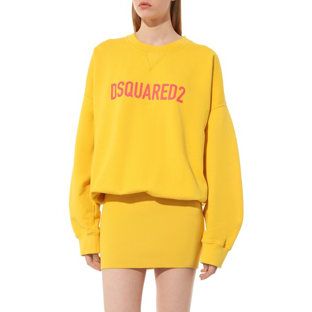 фото Хлопковое платье dsquared2