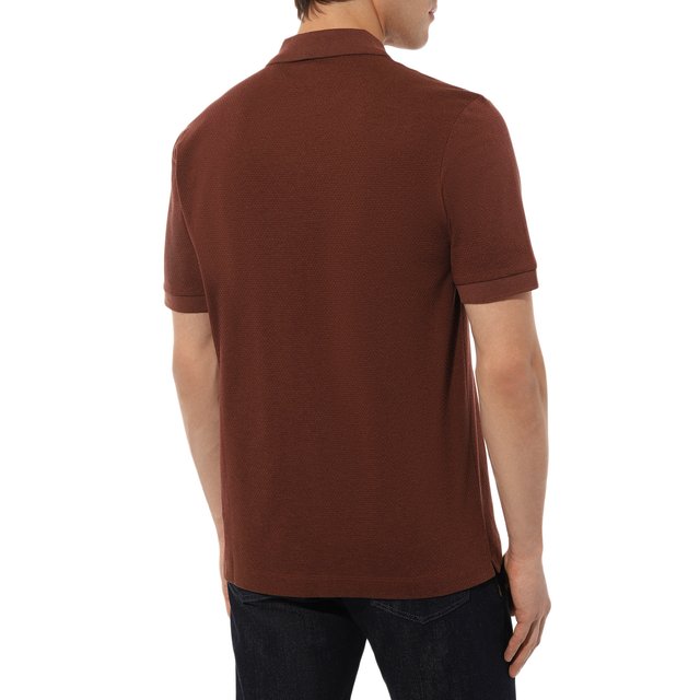 фото Хлопковое поло boss