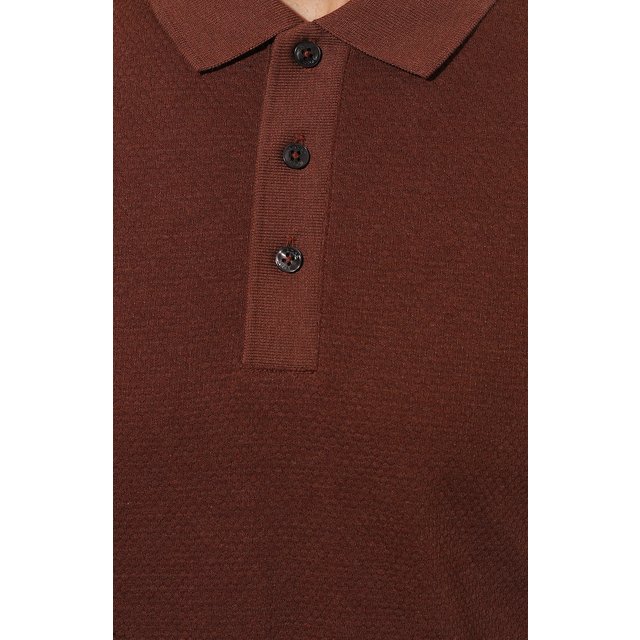 фото Хлопковое поло boss