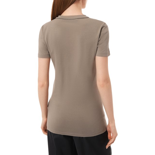 фото Хлопковая футболка brunello cucinelli