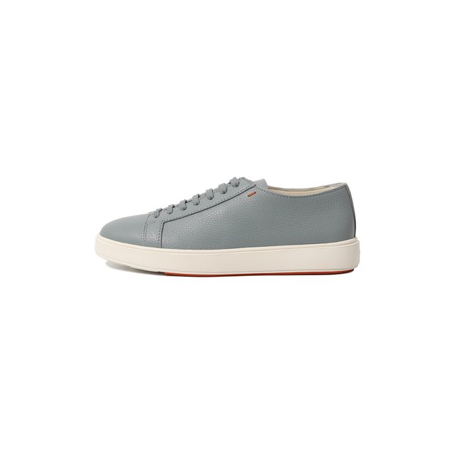 фото Кожаные кеды santoni