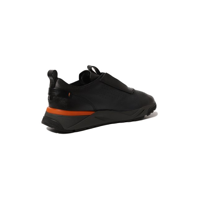 фото Кожаные кроссовки santoni