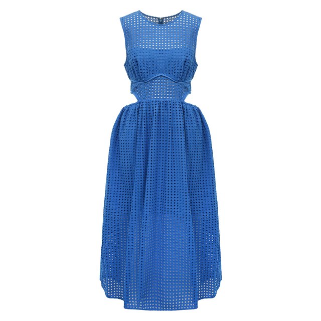 фото Хлопковое платье self-portrait