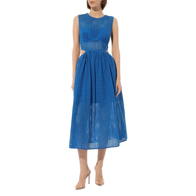 фото Хлопковое платье self-portrait