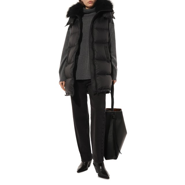 фото Пуховый жилет yves salomon