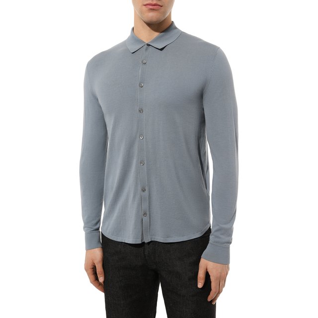 фото Хлопковая рубашка van laack