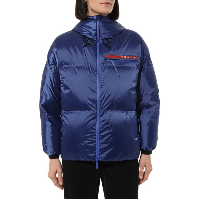 фото Пуховик prada linea rossa prada