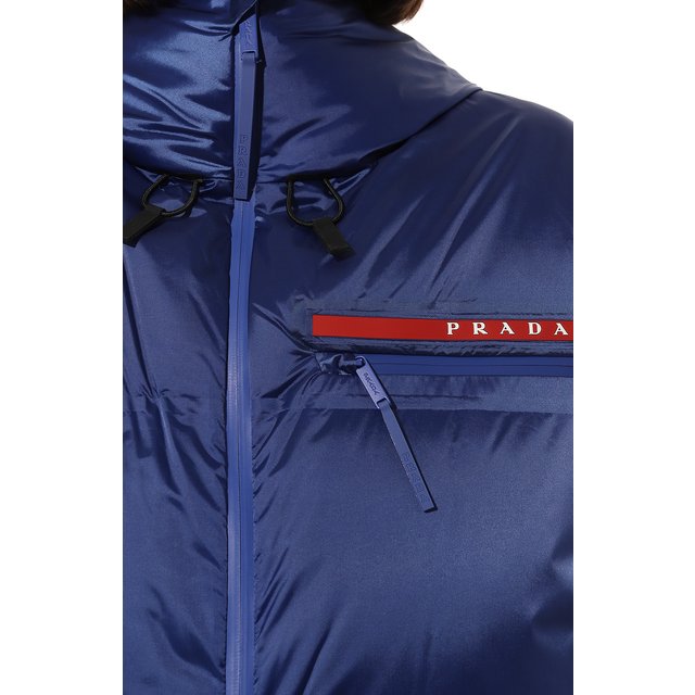 фото Пуховик prada linea rossa prada