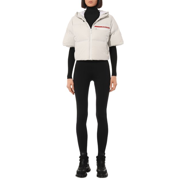 фото Пуховик prada linea rossa prada