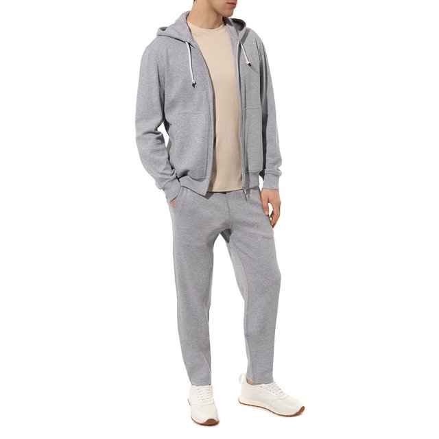 фото Хлопковые брюки brunello cucinelli