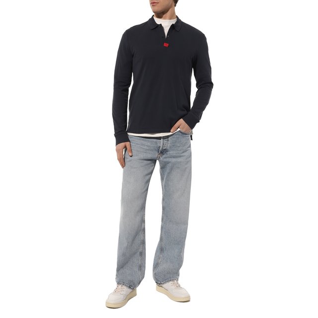 фото Хлопковое поло hugo