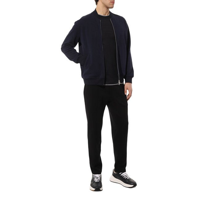 фото Хлопковые брюки brunello cucinelli