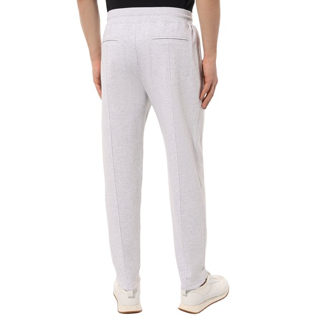 фото Хлопковые брюки brunello cucinelli