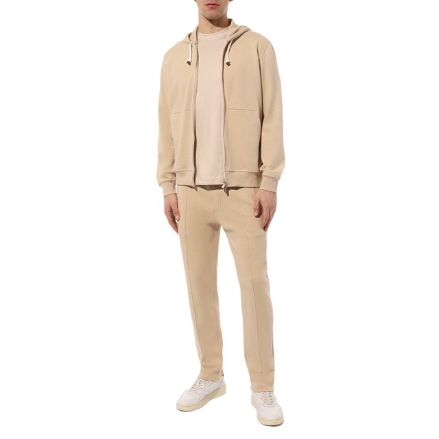 фото Хлопковые брюки brunello cucinelli