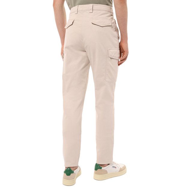 фото Хлопковые брюки-карго brunello cucinelli